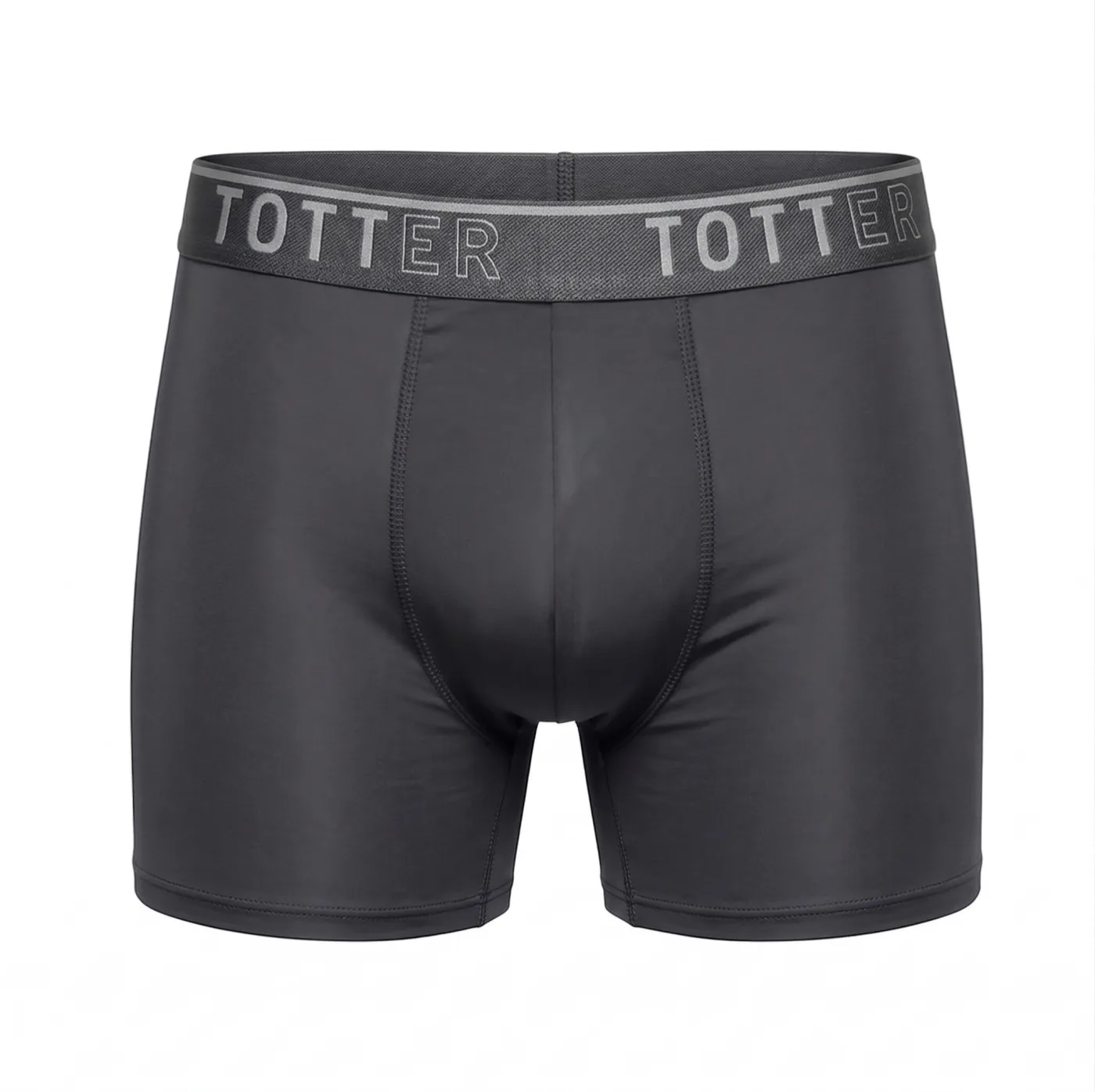 Cueca Boxer Performance Poliamida, Cinza, foto 4